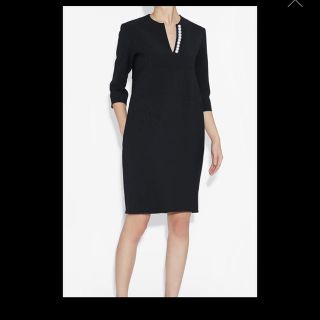 BARNEYS NEW YORK - ヨーコチャン yokochan パールワンピース 38の通販 BARNEYS NEW YORK - ヨーコチャン yokochan パールワンピース 38の通販
