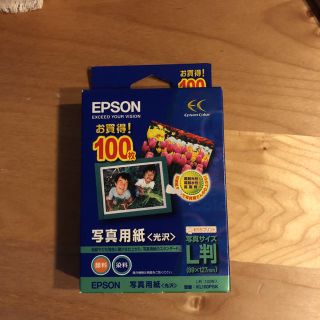 エプソン(EPSON)のEPSON 写真用紙〈光沢〉   L判 100枚入(その他)