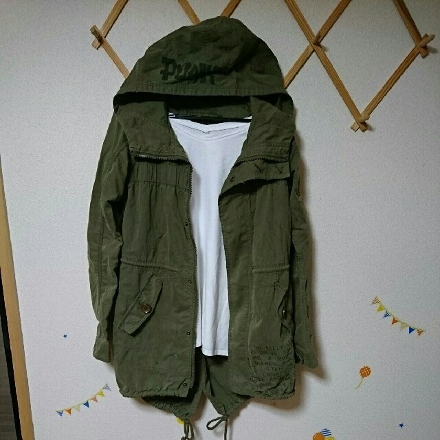 美品 MOUSSY PUNKMAGAZINEコラボモッズコート