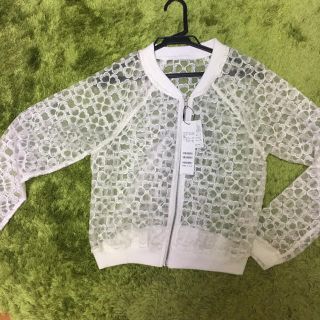 スパイラルガール(SPIRAL GIRL)の【tomo⑅︎◡̈︎*様専用】新品✨SPIRALGIRL シースルーMA-1(ブルゾン)