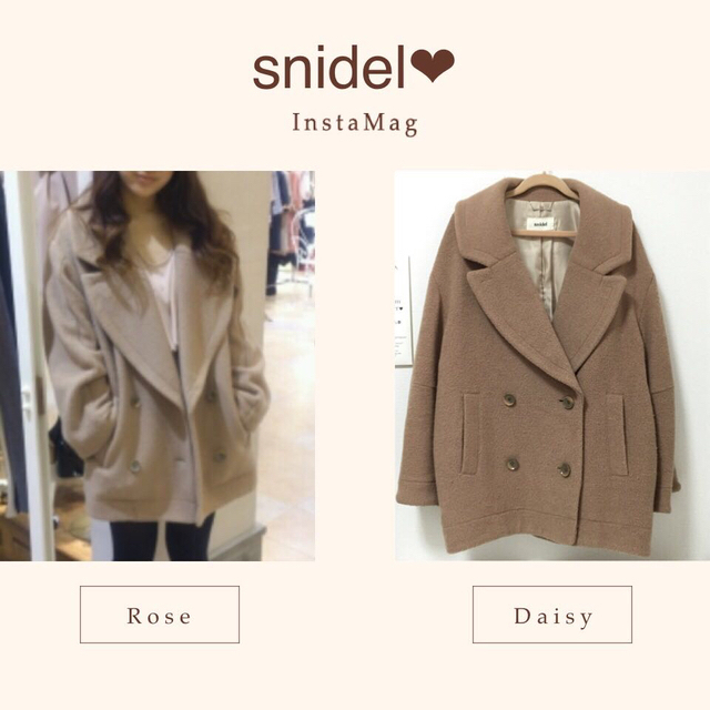 SNIDEL(スナイデル)の値下げ中！snidel❤︎コート レディースのジャケット/アウター(ロングコート)の商品写真