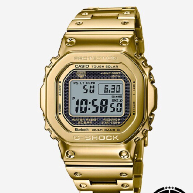 G-SHOCK(ジーショック)のG-SHOCK 35周年モデル ゴールド メンズの時計(腕時計(デジタル))の商品写真
