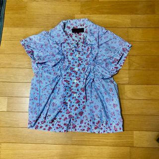 コムデギャルソン(COMME des GARCONS)のトリココムデギャルソン  フレンチスリーブシャツ(シャツ/ブラウス(半袖/袖なし))