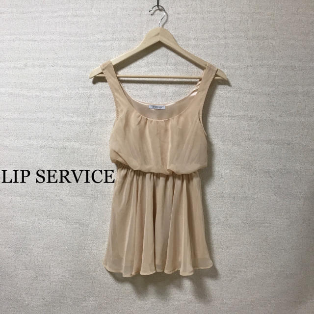 LIP SERVICE(リップサービス)のシフォンチュニック レディースのトップス(チュニック)の商品写真