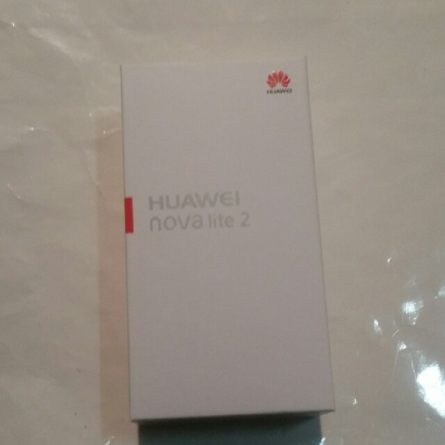 スマホ/家電/カメラ新品未開封 HUAWEI nova lite 2 ブルー　納品書付き