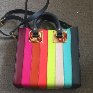 ソフィーヒュルム(SOPHIE HULME)のSOPHIE HULME/ソフィーヒュルム☆激レアレインボーbag(ハンドバッグ)