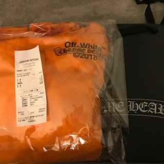 クロムハーツ(Chrome Hearts)のCHROME HEARTS off-white パーカー XL(パーカー)