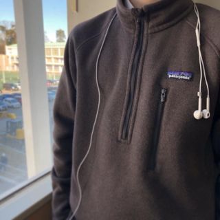 パタゴニア ジップアップ フリース M グレー Patagonia ジャージ