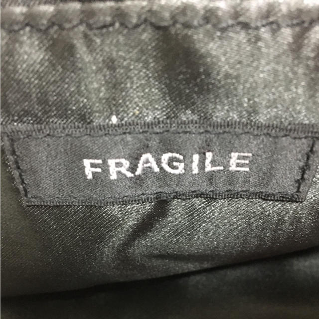 FRAGILE(フラジール)のFRAGILE パーティバッグ ブラック レディースのバッグ(クラッチバッグ)の商品写真