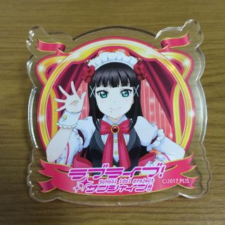 ラブライブサンシャイン 黒澤ダイヤ アクリルバッジ(アニメ/ゲーム)