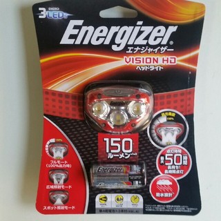 エナジャイザー(Energizer)の新品 未使用 防水 エナジャイザー 3LED ヘッドライト(ライト/ランタン)
