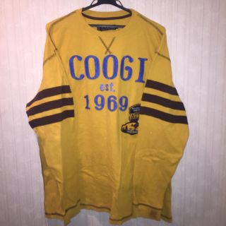 クージー(COOGI)のCoogi ロンティー  ニット 黄色 メッシュ (ニット/セーター)