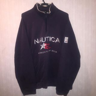 ノーティカ(NAUTICA)のallg様専用 NAUTICA ノーティカ ハーフジップ 紺色(スウェット)