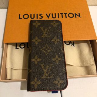 ルイヴィトン(LOUIS VUITTON)のルイヴィトン iPhone8(7)フォリオ(iPhoneケース)