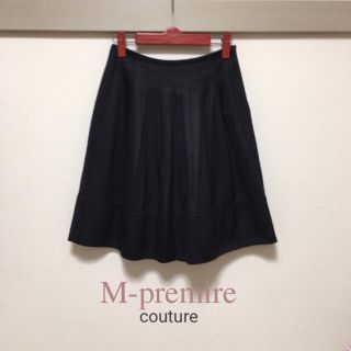 エムプルミエ(M-premier)のM-premire couture フレアスカート(ひざ丈スカート)