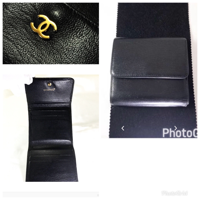 CHANEL(シャネル)のCHANEL ダブルホック折財布 レディースのファッション小物(財布)の商品写真