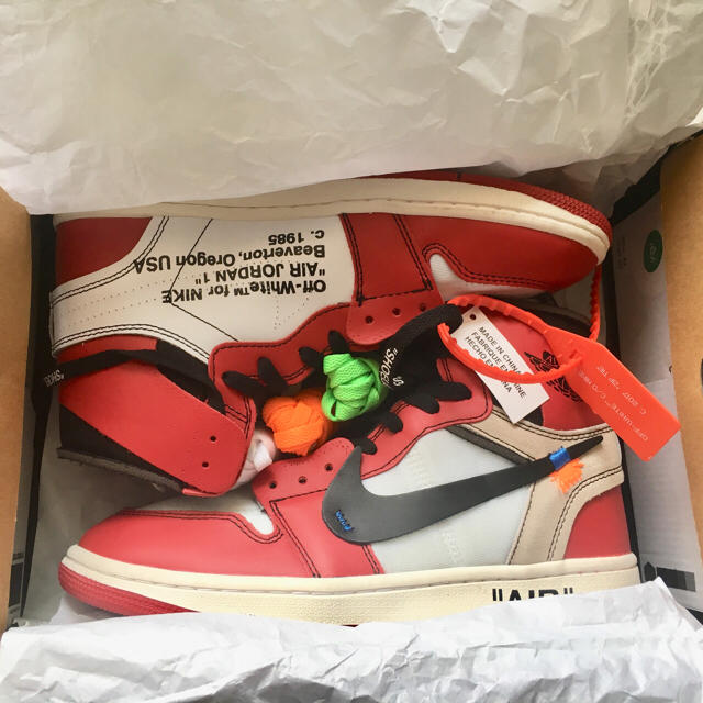 NIKE AIR JORDAN 1 THETEN OFF-WHITE 27CM