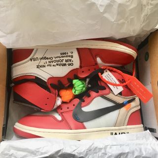 オフホワイト(OFF-WHITE)のNIKE AIR JORDAN 1 THETEN OFF-WHITE 27CM(スニーカー)