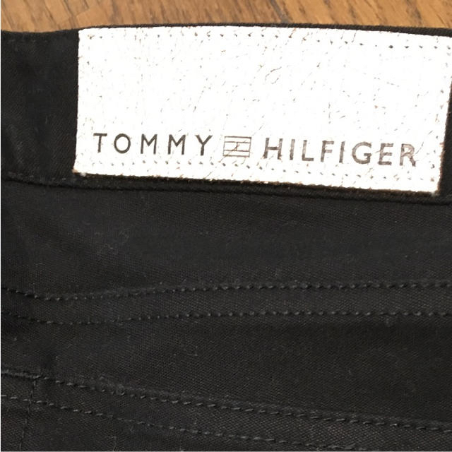 TOMMY HILFIGER(トミーヒルフィガー)のTOMMY HILFIGER パンツ カジュアル ブラック S ストレッチ レディースのパンツ(カジュアルパンツ)の商品写真