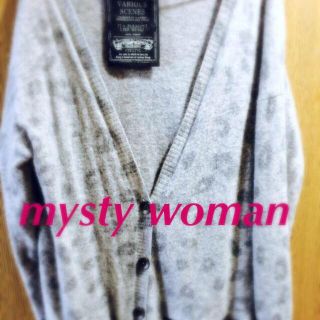 ミスティウーマン(mysty woman)のmysty woman/カーディガン(カーディガン)