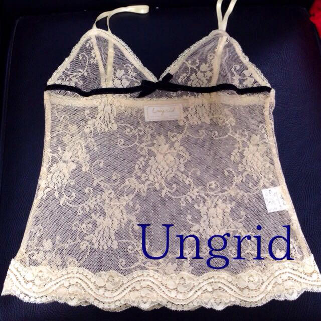 Ungrid(アングリッド)のUngrid♡レースキャミ♡ レディースのトップス(キャミソール)の商品写真