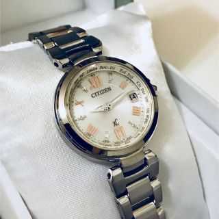 シチズン(CITIZEN)の【美品】シチズン クロスシー ハッピーフライト 電波時計   （ルキア）(腕時計)