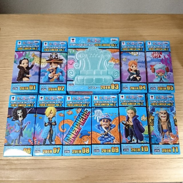 ワンピース ワールドコレクタブル/20TH LIMITED 全11種セット ワンピース ワールドコレクタブル/20TH LIMITED 全11種セット