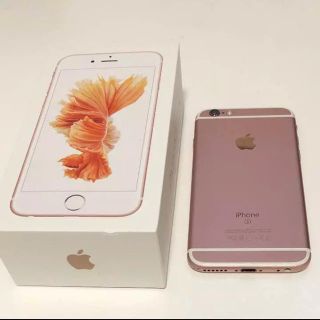 アップル(Apple)のiphone6s 64GB ローズゴールド softbank(スマートフォン本体)