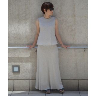 グリード(GREED)のHANDLE LINEN CHAMBRAY  トップスのみ(セット/コーデ)