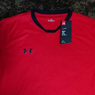 アンダーアーマー(UNDER ARMOUR)の【新品・タグ付き】アンダーアーマー サッカー ラグビー プラクティスシャツ(Tシャツ/カットソー(半袖/袖なし))