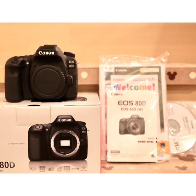 【保証あり】キャノン Canon EOS 80D ボディ 美品