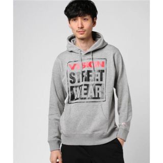 ヴィジョン ストリート ウェア(VISION STREET WEAR)のラストセール★新品★VISION / ビジョン★プルオーバーパーカーロゴプリント(パーカー)