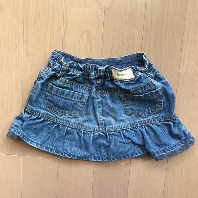 babyGAP(ベビーギャップ)の限界価格‼️80cm⭐︎babyGap⭐︎デニムスカート キッズ/ベビー/マタニティのベビー服(~85cm)(スカート)の商品写真