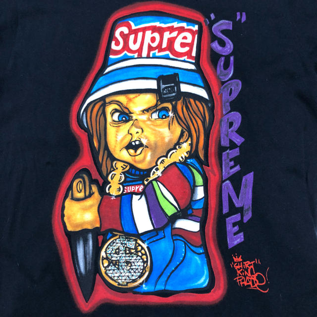 Supreme - 【送料無料】supreme チャッキー TEE Mサイズ ブラックの ...