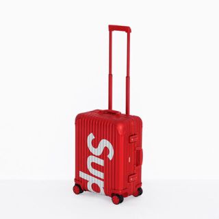 シュプリーム(Supreme)のSupreme RIMOWA Topas Multiwheel 45L Red (トラベルバッグ/スーツケース)