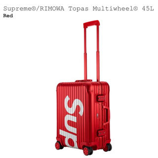 シュプリーム(Supreme)のSupreme®/RIMOWA Topas Multiwheel® 45L(トラベルバッグ/スーツケース)