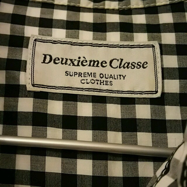 DEUXIEME CLASSE(ドゥーズィエムクラス)のドゥーズィエムクラスチェックブラウス レディースのトップス(シャツ/ブラウス(長袖/七分))の商品写真