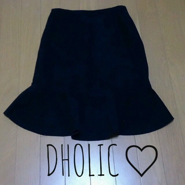 dholic(ディーホリック)のDHOLIC♡クロフリルスカート レディースのスカート(ミニスカート)の商品写真