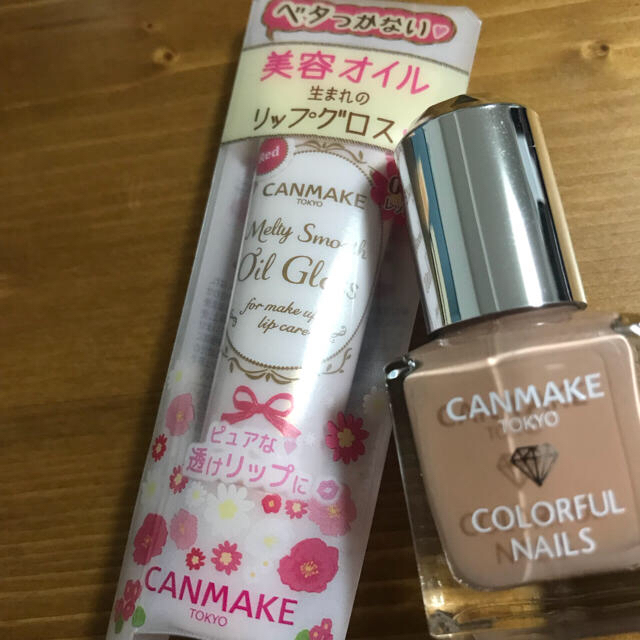 CANMAKE(キャンメイク)の☆えむ様専用☆コフレドールとキャンメイクセット リップグロス ネイルカラー コスメ/美容のベースメイク/化粧品(リップグロス)の商品写真