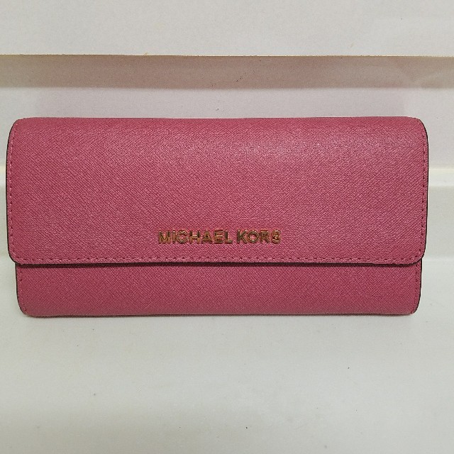 Michael Kors(マイケルコース)のマイケルコース 長財布 春色♡ レディースのファッション小物(財布)の商品写真