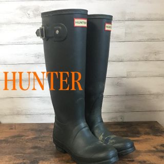 ハンター(HUNTER)のHUNTER レインブーツ 長靴 即購入可 23cm(レインブーツ/長靴)