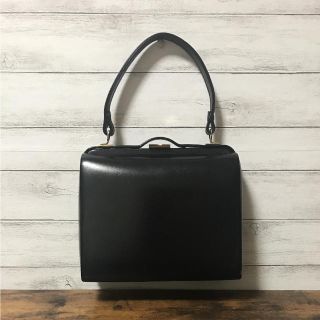 ハンドバッグ 黒 ノーブランド がま口(ハンドバッグ)