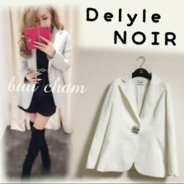 【専用】Delyle NOIR ビジュー ジャケット 白