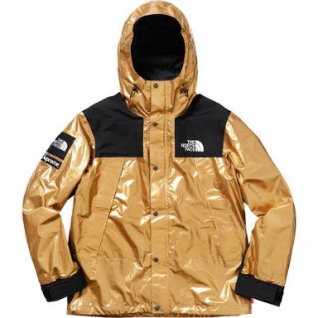 希少 XL Supreme The North Face Metallic