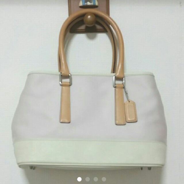 【美品】◆COACHトートバック