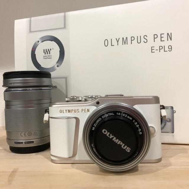 当店在庫してます! OLYMPUS ダブルズームレンズキット ホワイト E-PL9