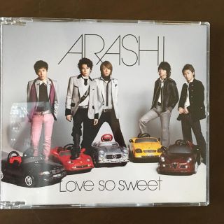 アラシ(嵐)の嵐 CD初回盤 LOVE SO SWEET(ポップス/ロック(邦楽))