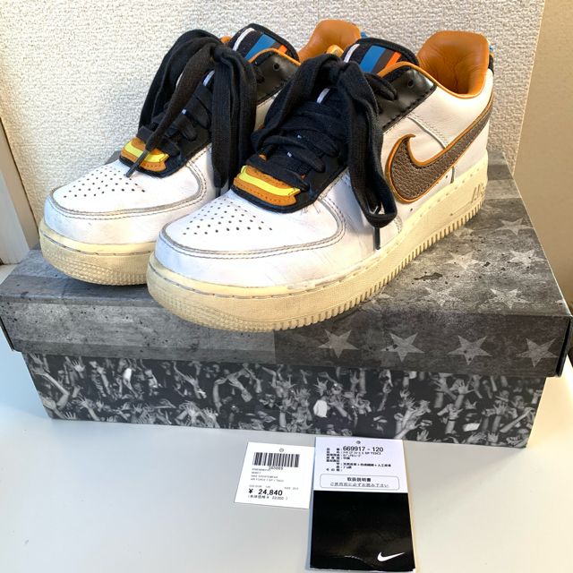 NIKE×リカルドティッシairforce1　レアジバンシィコラボエアーフォース