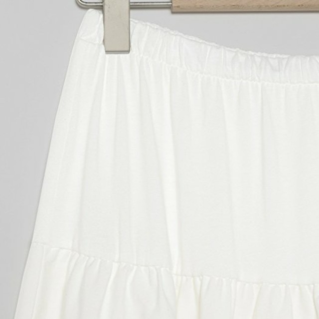 SM2(サマンサモスモス)のペチスカート  ブラック レディースのスカート(ひざ丈スカート)の商品写真