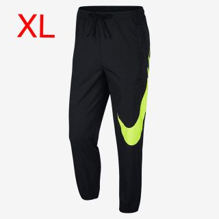 ナイキ(NIKE)のナイキ アノラック xl パンツ ブラック イエロー新品未使用 ウーブンパンツ(その他)